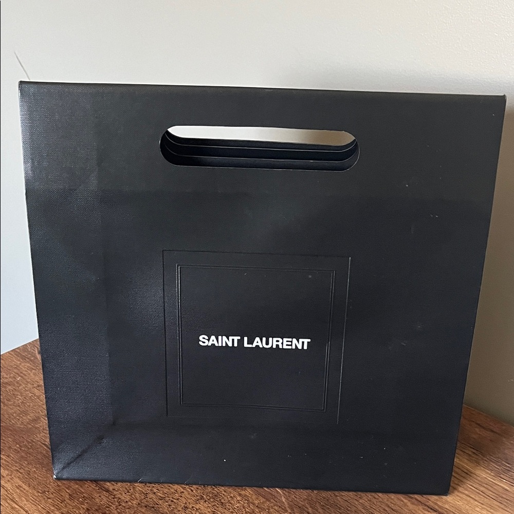 Saint Laurent Black Gift Bag